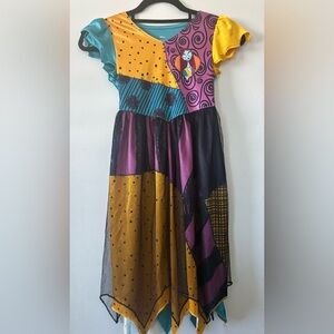 Nightmare before Christmas Sally nightgown dress size 8 EUC